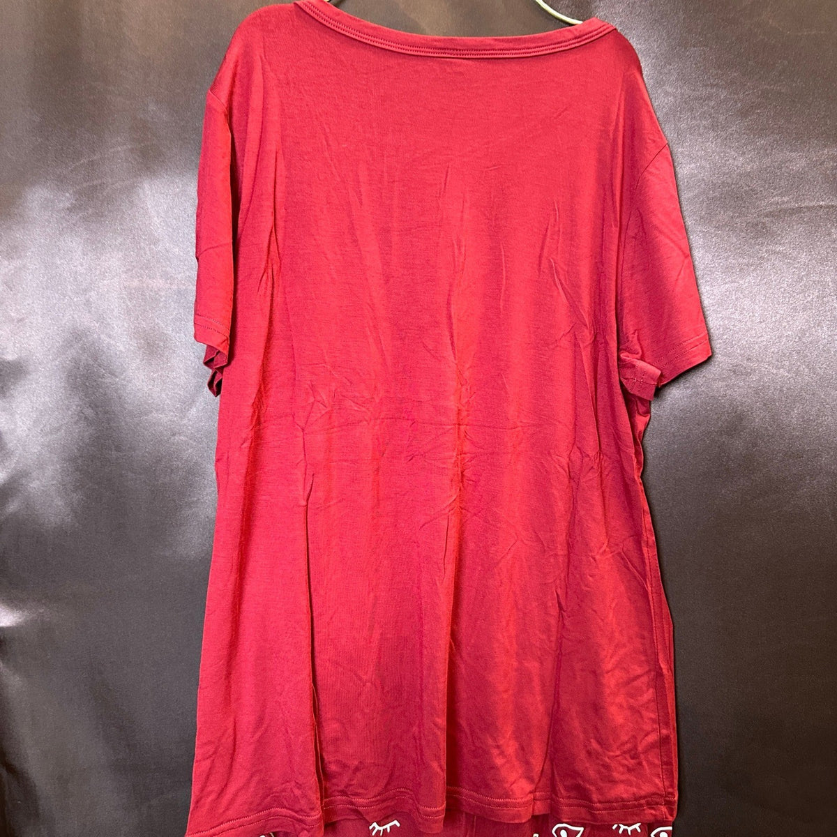 Women's M Pajama Set Round Neck Short Sleeve Sleepwear Print Top & Capri Pants
