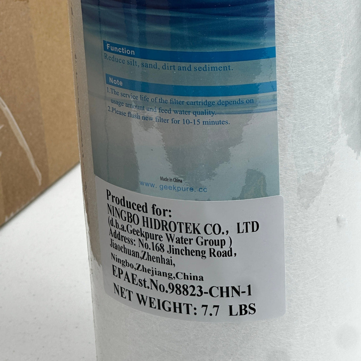 Pack of 4 Geekpure 10" Whole House PP and Carbon Filters-4.5 x 10 Inch-5 Micron