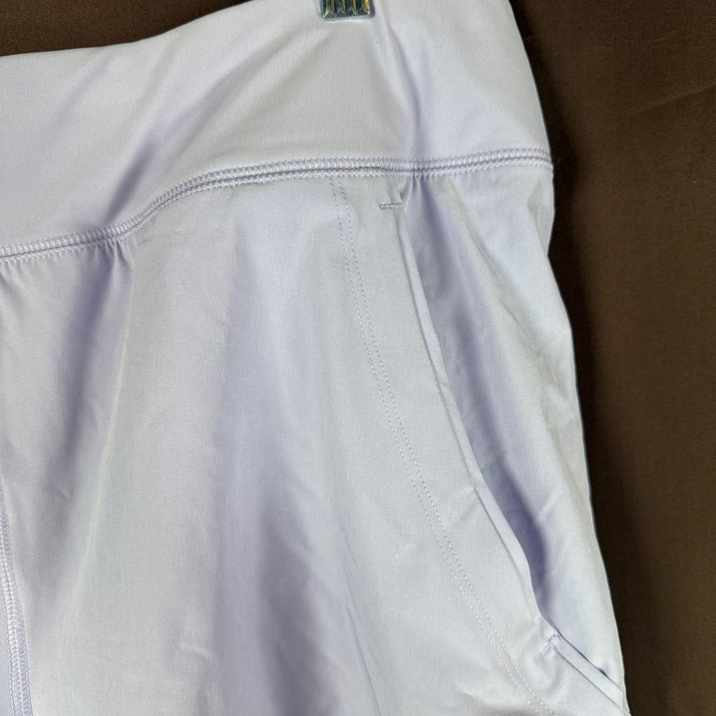 Lands' End Women's 14, 14-18W SunShade UPF 50 5" Board Shorts w/ Panty Lavender