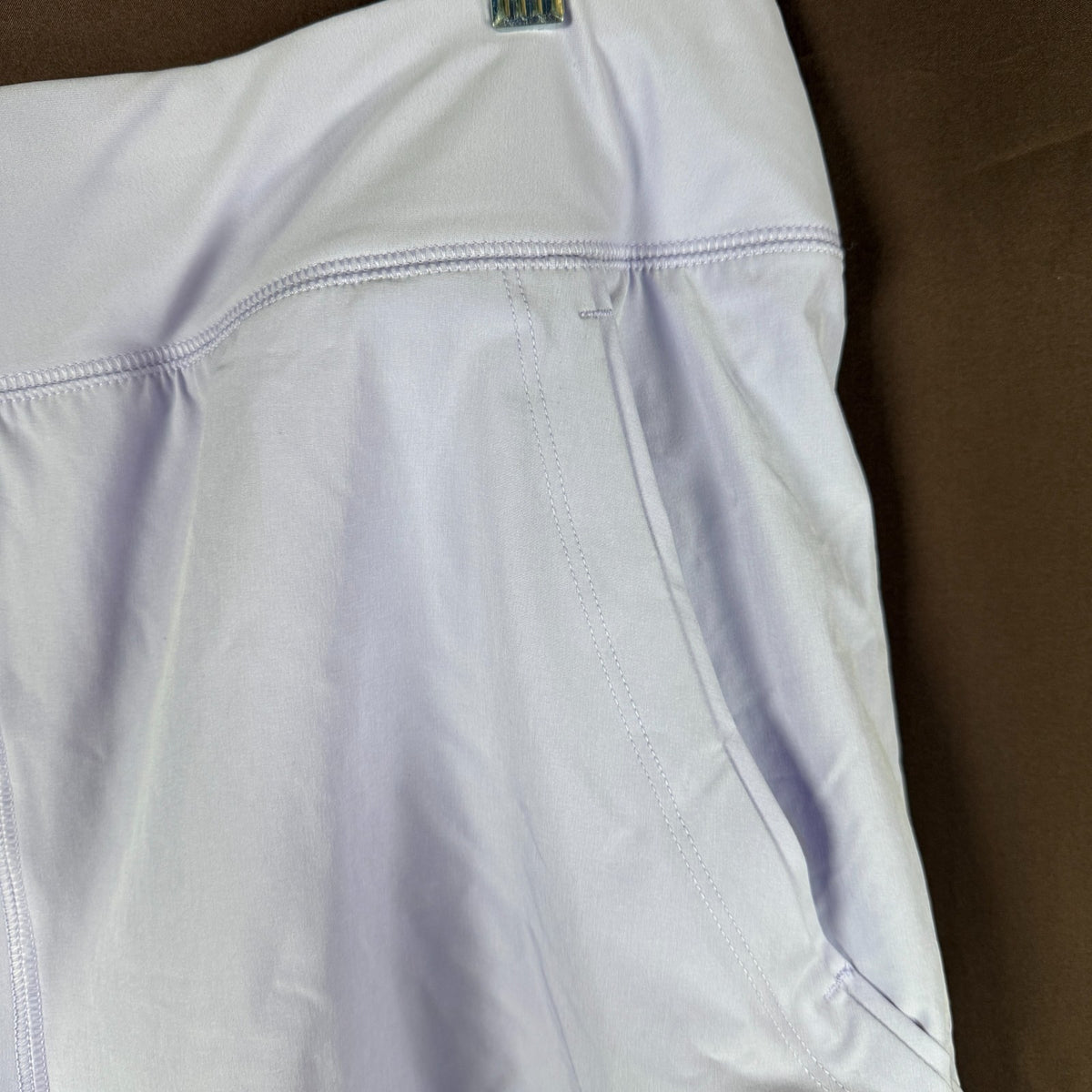 Lands' End Women's 14, 14-18W SunShade UPF 50 5" Board Shorts w/ Panty Lavender