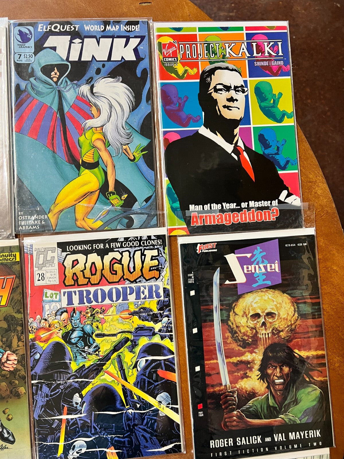 Lot of 13 | Dc Comics - Jink, Project Kalki, Queen & Country, Sensei, Justice Le