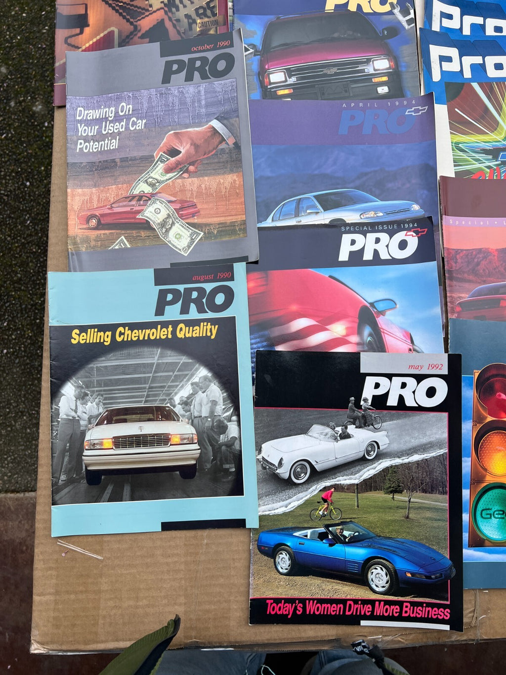 Lot of 33 Issues of Chevrolet PRO Magazine 1984-1999 w/ Duplicates