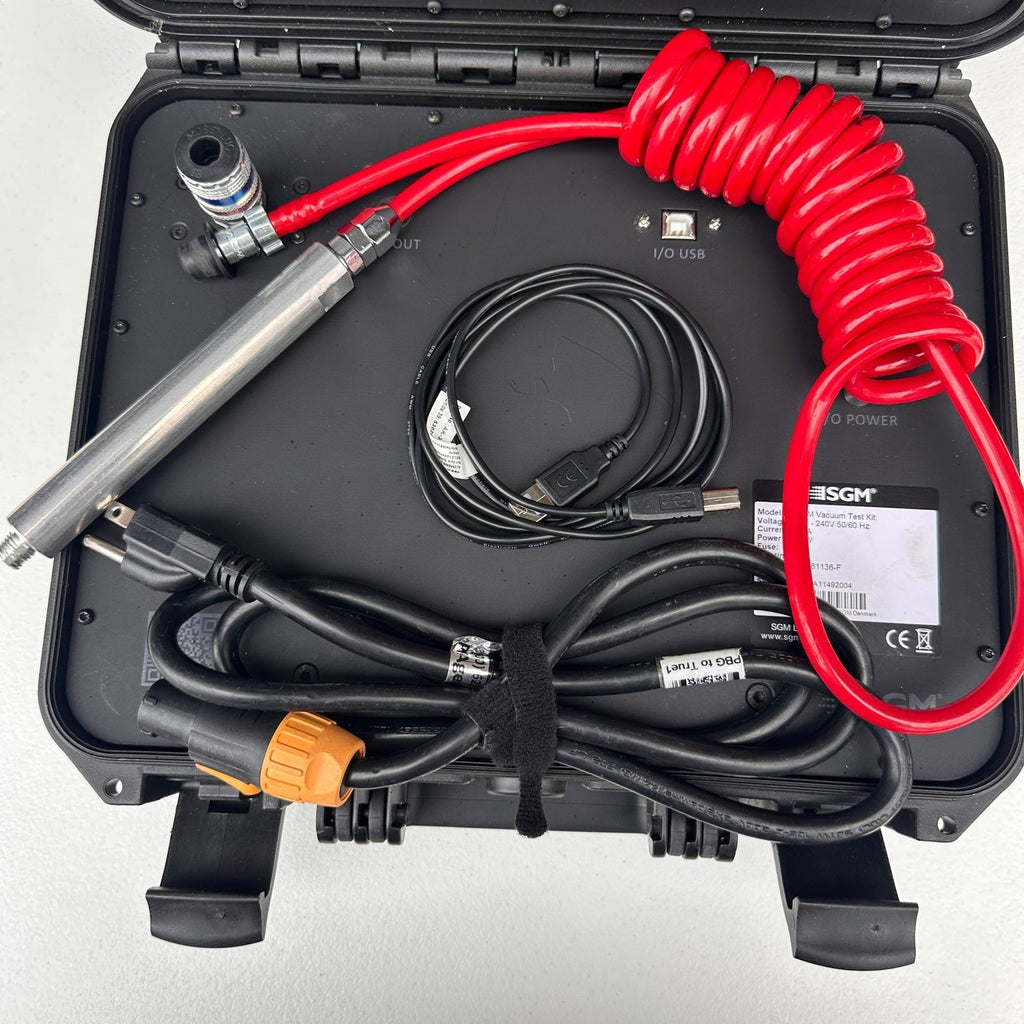 SGM Vacuum Test Kit 83061136-F for SGM IP-Rated Series Fixtures, Hard Case