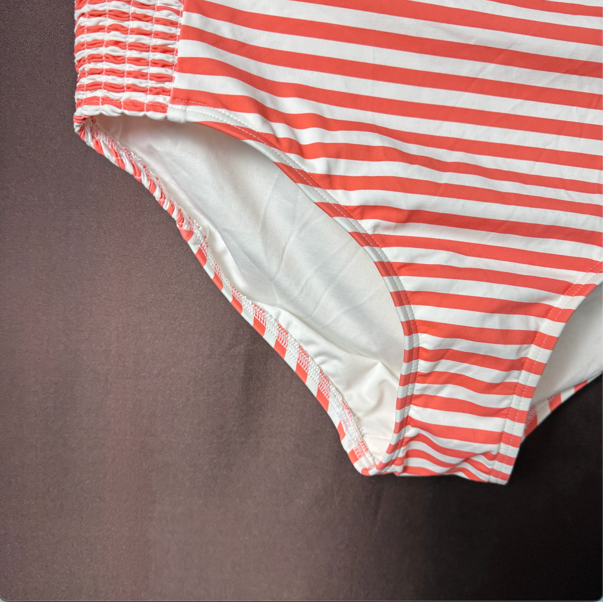 Lands End Women's XS-L, S-L LONG High Waisted Striped Chlorine Resistant Swim Bo