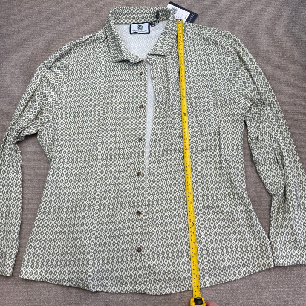 MSRP $88 English Laundry Men's XXL Aztec Sage Long Sleeve Button Up Shirt