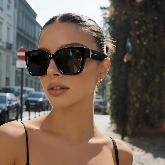 MSRP $32 URUMQI Womens Polarized Sunglasses Fit Over Glasses UV400 Protection
