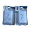 2 Pack Legrand Wiremold NMW2-D On-Wall Duplex Outlet Kit White