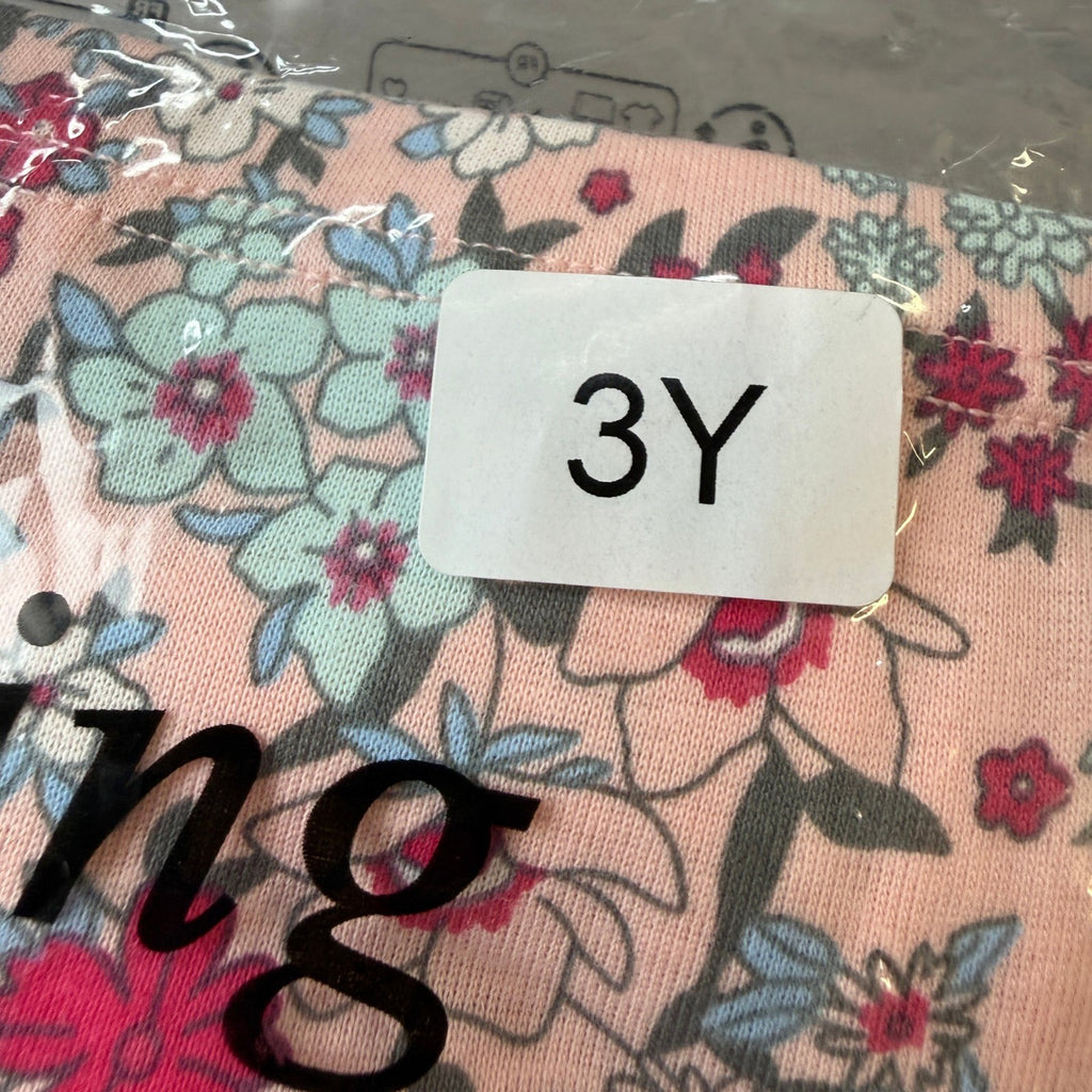 MSRP $21 Boboking 6 Pack Girls 2-3T Soft Panties Toddler Underwear Kids Cotto