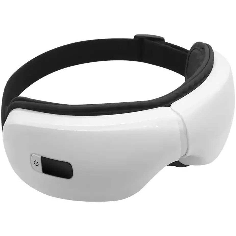 EyeCare Intelligence Bluetooth Eye Massager White, 5 Modes Portable Relax Device