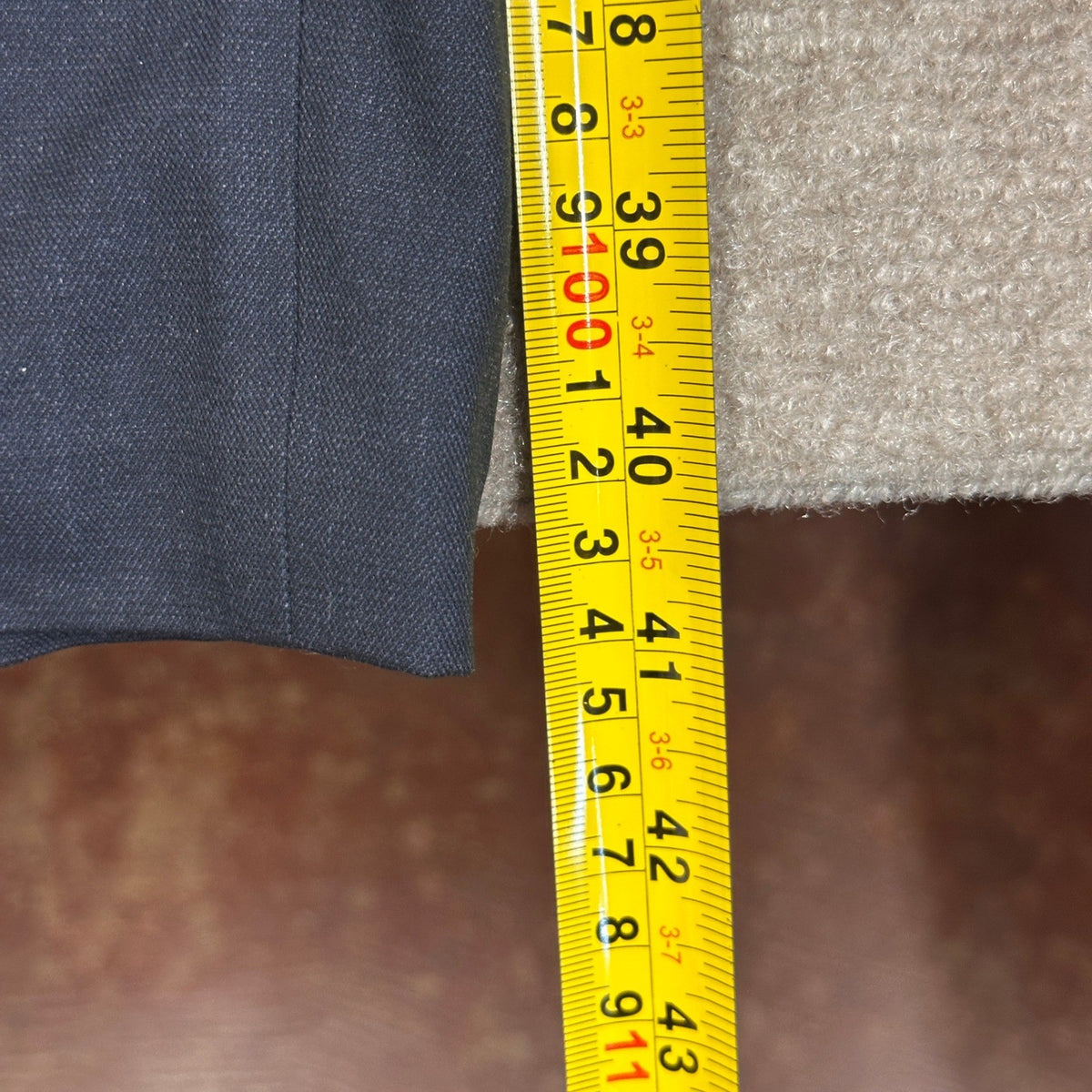 MSRP $100 J.M. Haggar HY00182 Men Classic Fit 40x29 Dark Navy Suit Pants Premium