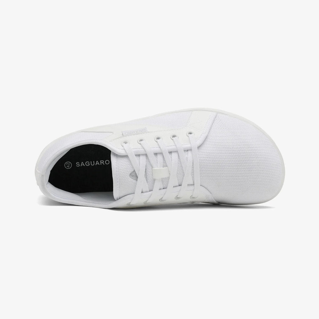 SAGUARO White Luck I Barefoot Shoes US Women's 8.5-11/ Men's 6.5-9 Lightweight F