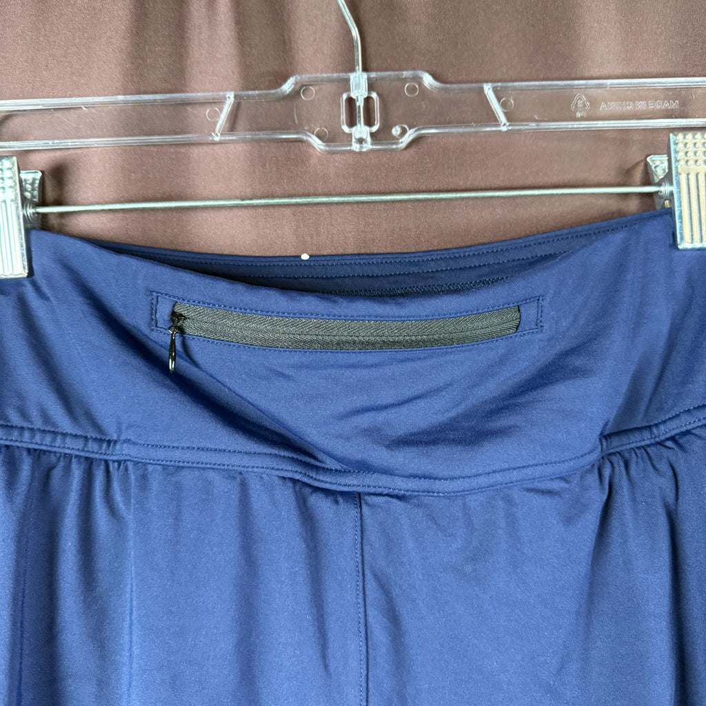 Lands' End Women's XS, XS LONG Deep Sea Navy Quick Dry Swim Shorts With Panty