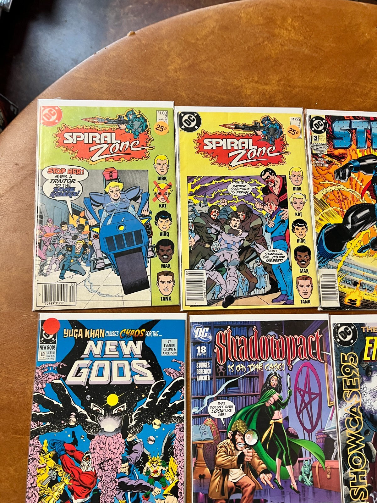 Lot of 15 Dc Comics - Spiral Zone (1988), Steel, The Trials of Shazam, The Shade