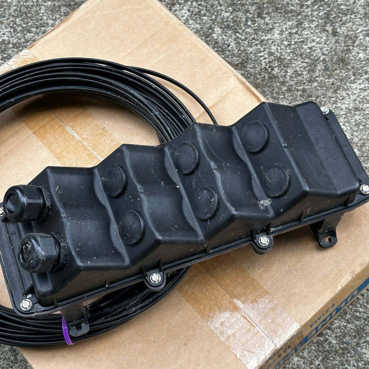 Multilink Fiber Tap 2 Drop Port In-line 98' Fiber Optic Splice Closure IFO-TAP
