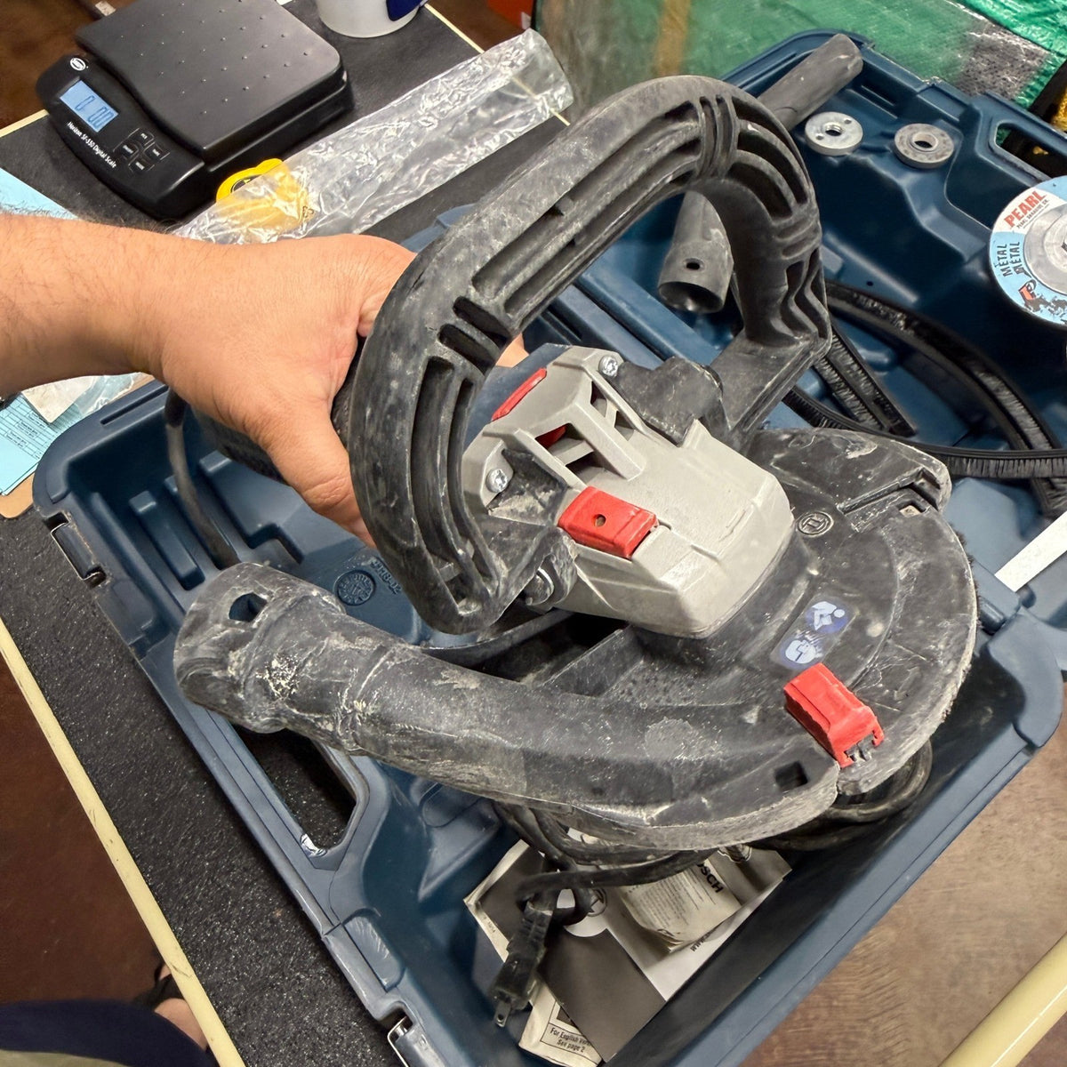 Bosch CSG15 5" Concrete Surfacing Grinder 12.5A Dust Shroud Cup Wheel w/ Case