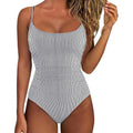 MSRP $50 SUUKSESS Women's M One Piece Tummy Control Swimsuit Crisscross Backless