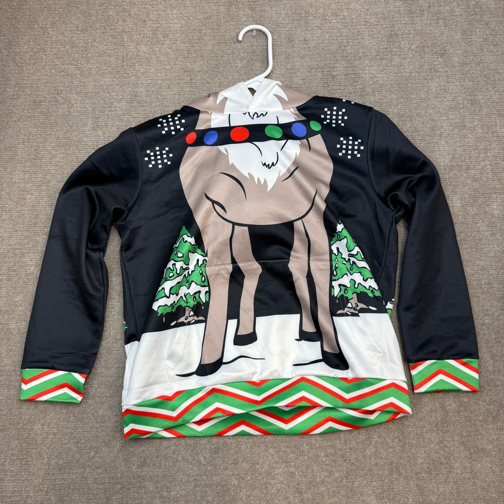 MSRP $22 GRAJTCIN Kids Reindeer 9-10 Y Ugly Christmas Sweater for Boys Girls P