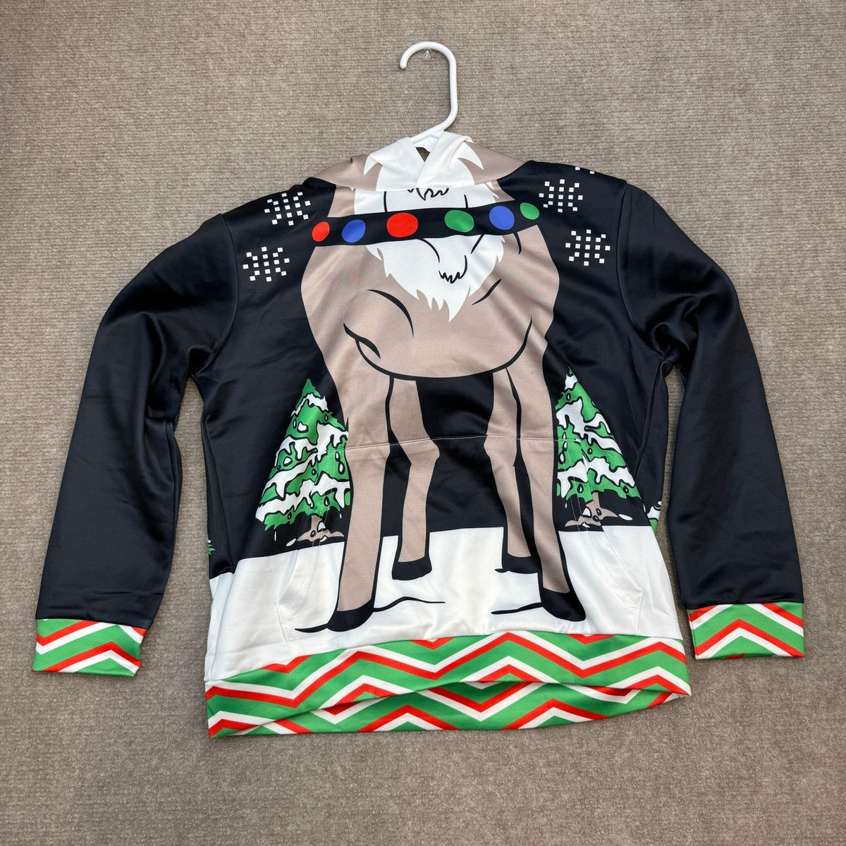 MSRP $22 GRAJTCIN Kids Reindeer 9-10 Y Ugly Christmas Sweater for Boys Girls P