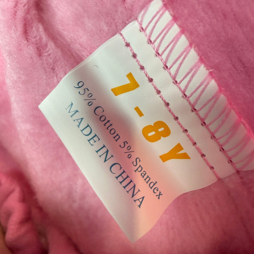 MSRP $35 Kiiavoro 3 Pack Girls 7-8Y Fleece Lined Leggings Cotton Kids Winter W