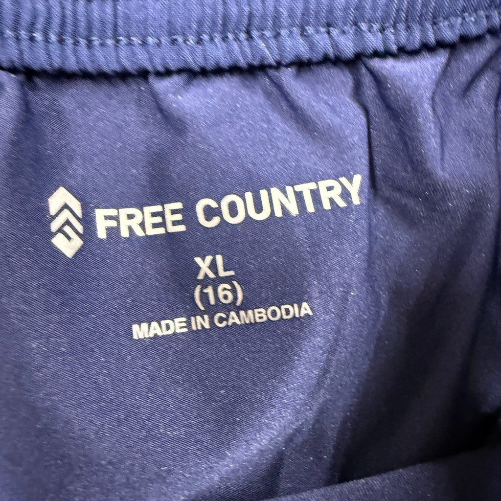 MSRP $59 Free Country Women's XL Marine Quick Dry Swim Skirt w/ Built-In Shorts