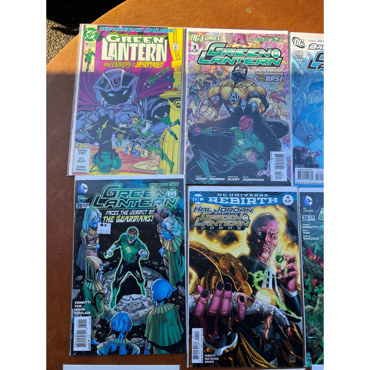 Lot of 12 Green Lantern Corps, New Guardians, Mosaic, Emerald Warriors DC Comics