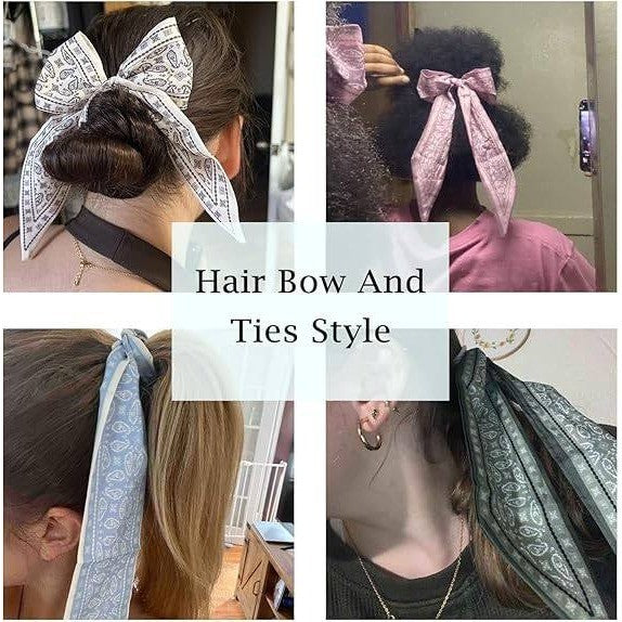 Set of 20 TEBIEKOY Fashion Scarves for Women, Multifunctional Boho Scarves