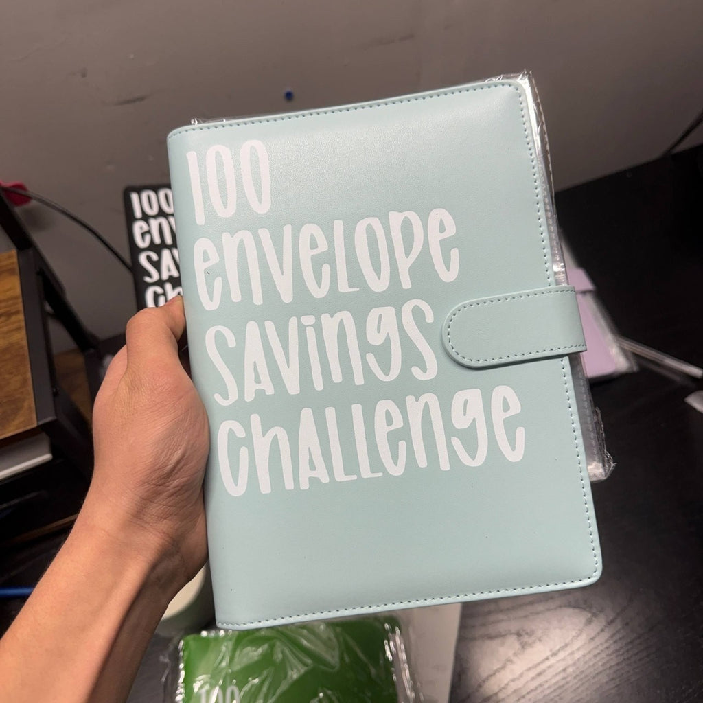 100 Envelope Challenge Budget Planner $5,050 Money Saving Cash Challenge Book