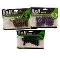 Set of 3 (8 pcs Each) B&U Soft Plastic Floating Craw Baits Bass Fishing Lures