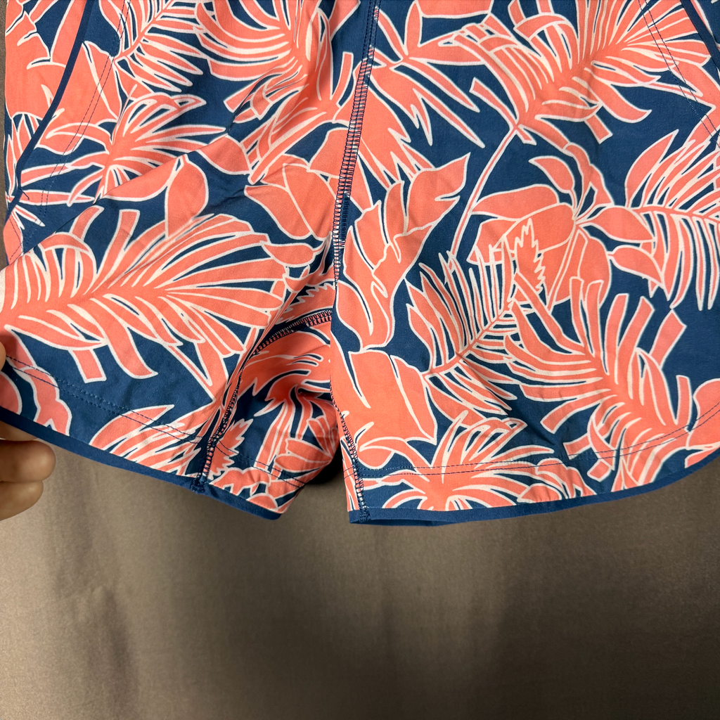 Lands' End Women's 4-18W, 8-18W LONG 5" Quick Dry Swim Shorts With Panty Wood
