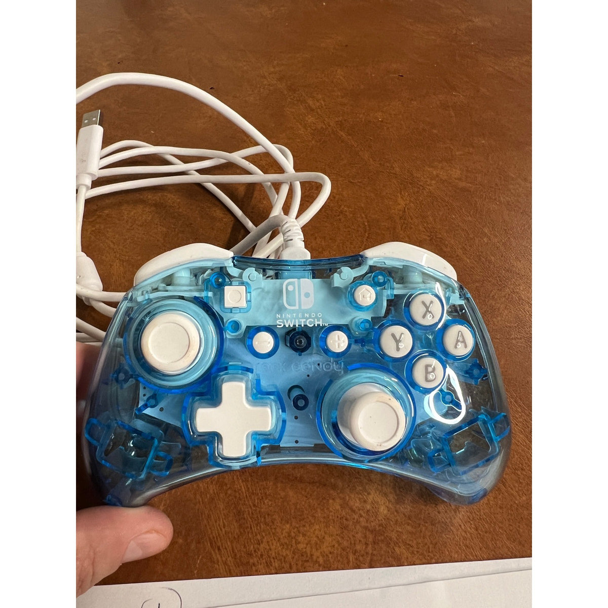 Nintendo Switch Controller - Rock Candy Blue - Wired 500-181