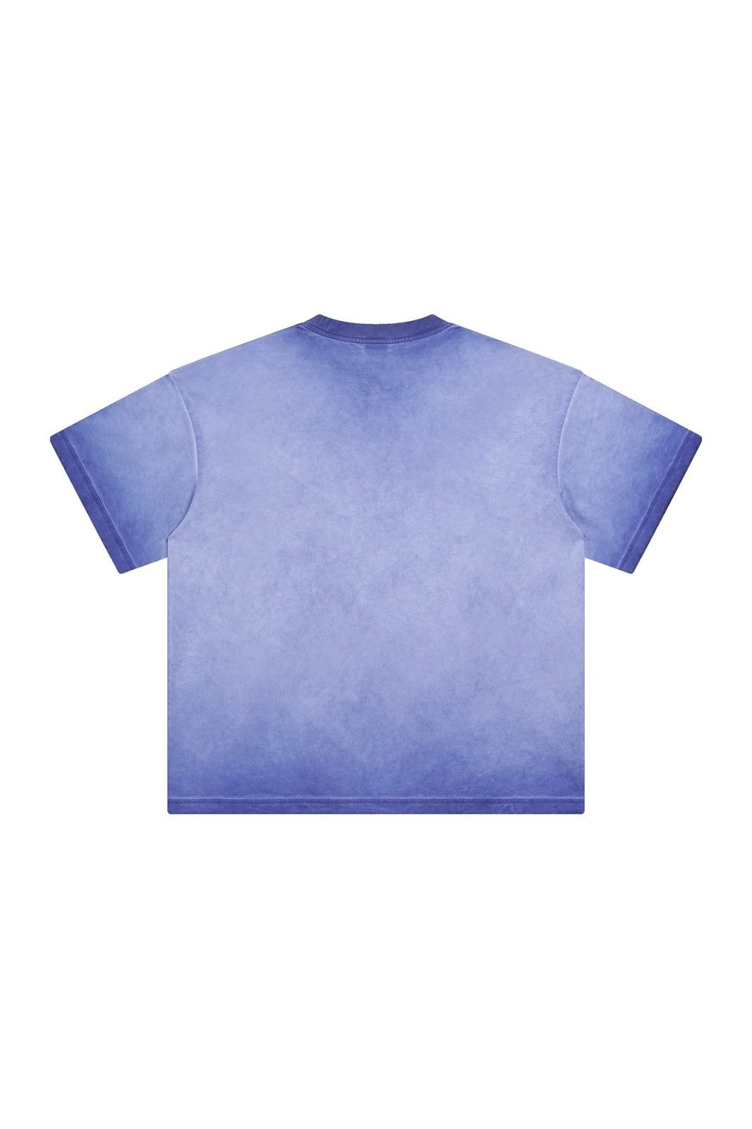 Artie Master Unisex S-XL Light Blue Double Stitch Sleeve Hem Washed T-Shirt 250G