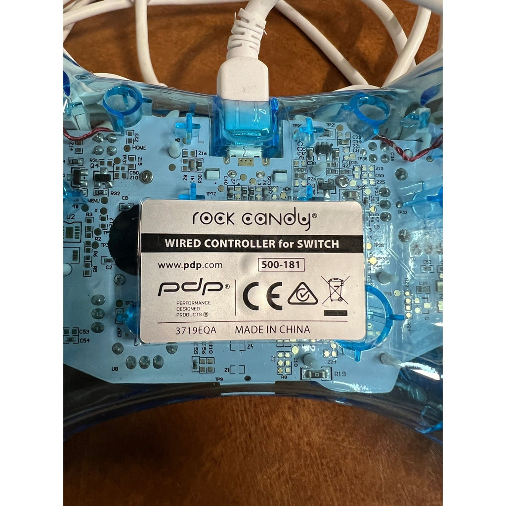 Nintendo Switch Controller - Rock Candy Blue - Wired 500-181