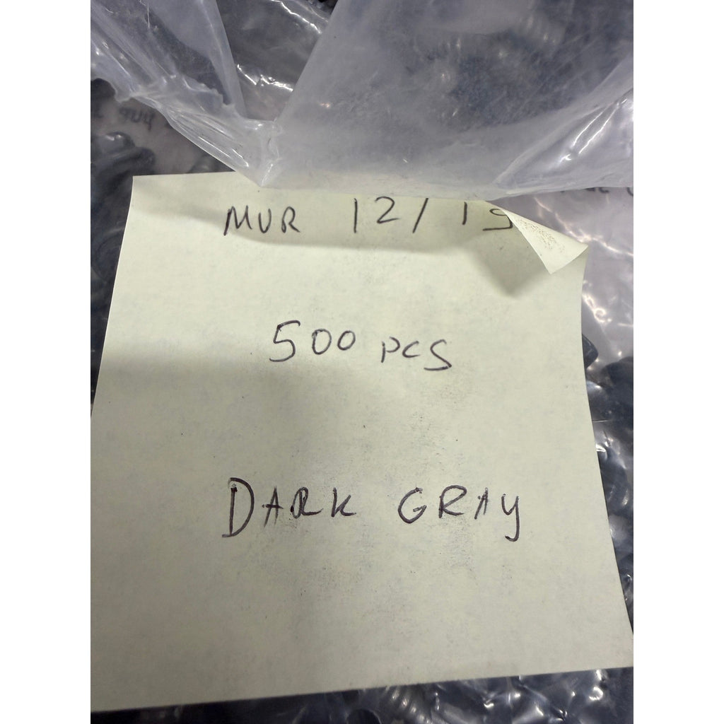Lot of 500 Dark Gray 7/8" Stitch Screws Roofing Hex Washer Head