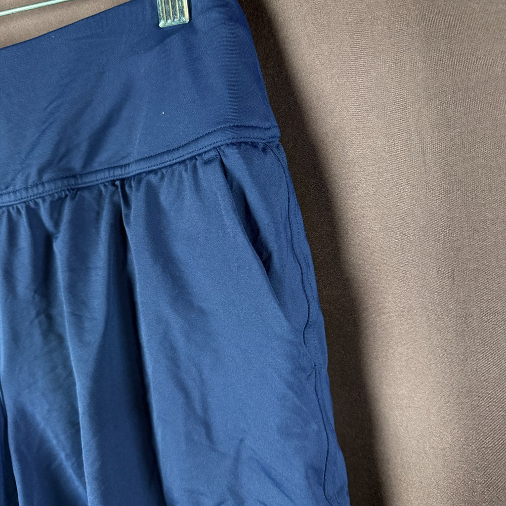 Lands' End Women's XS, XS LONG Deep Sea Navy Quick Dry Swim Shorts With Panty