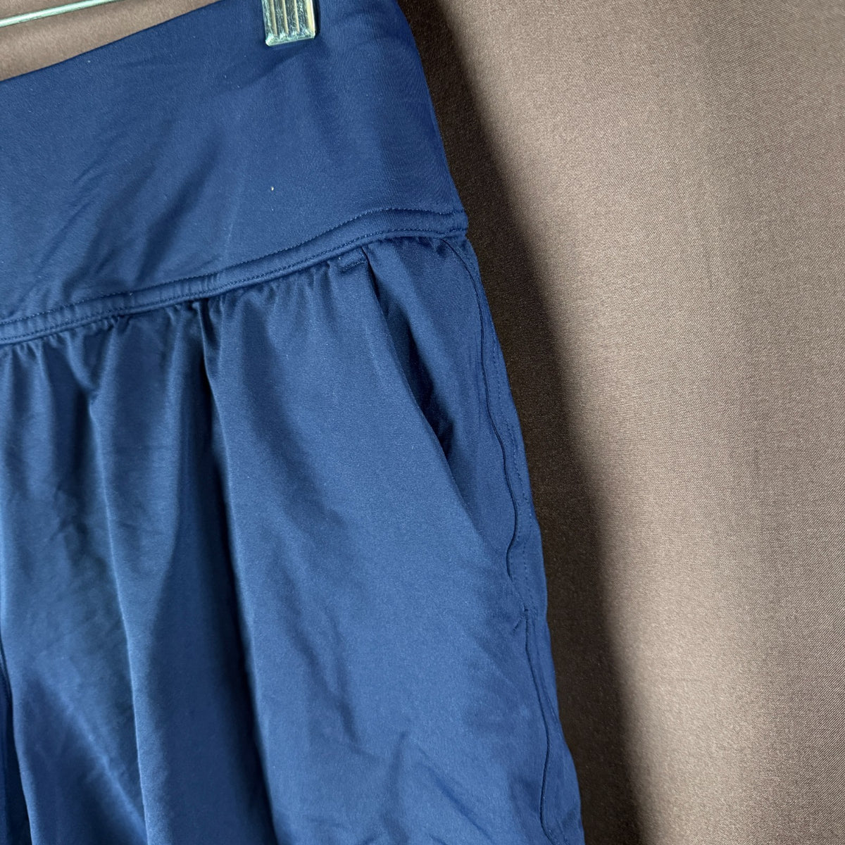 Lands' End Women's XS, XS LONG Deep Sea Navy Quick Dry Swim Shorts With Panty