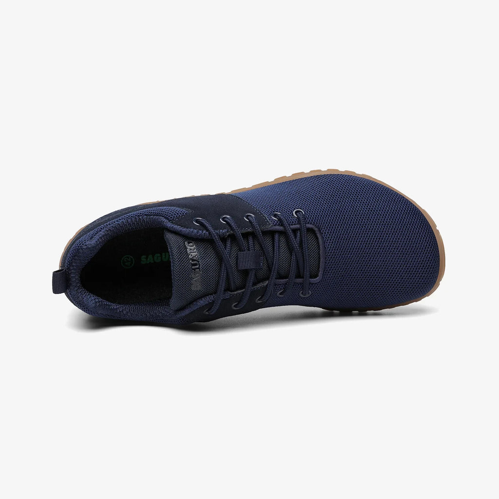 Saguaro Adult's Wish I US Men's 4.5 / Women's 6 Blue Barefoot Sneakers Shoes