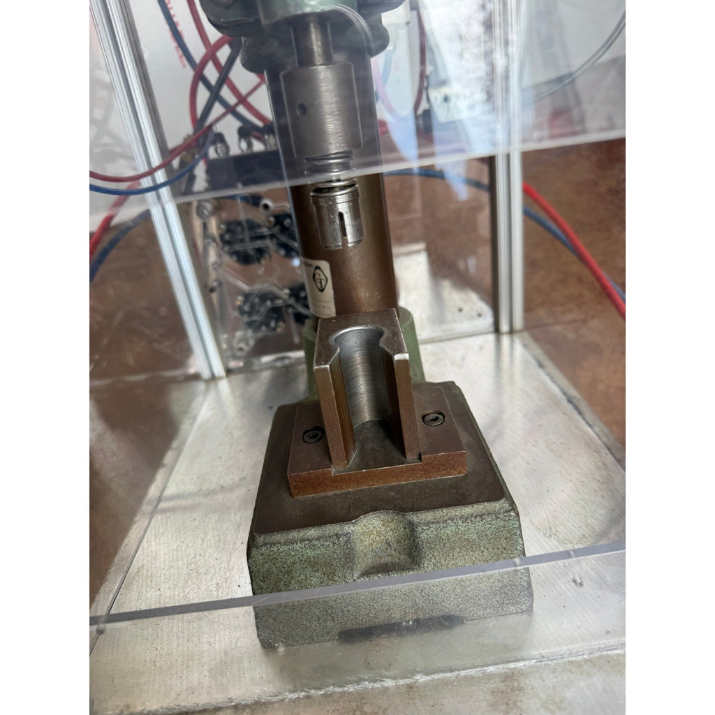 GT Development Pneumatic Benchtop Press Bimba Cylinder Clippard Safety Enclosure