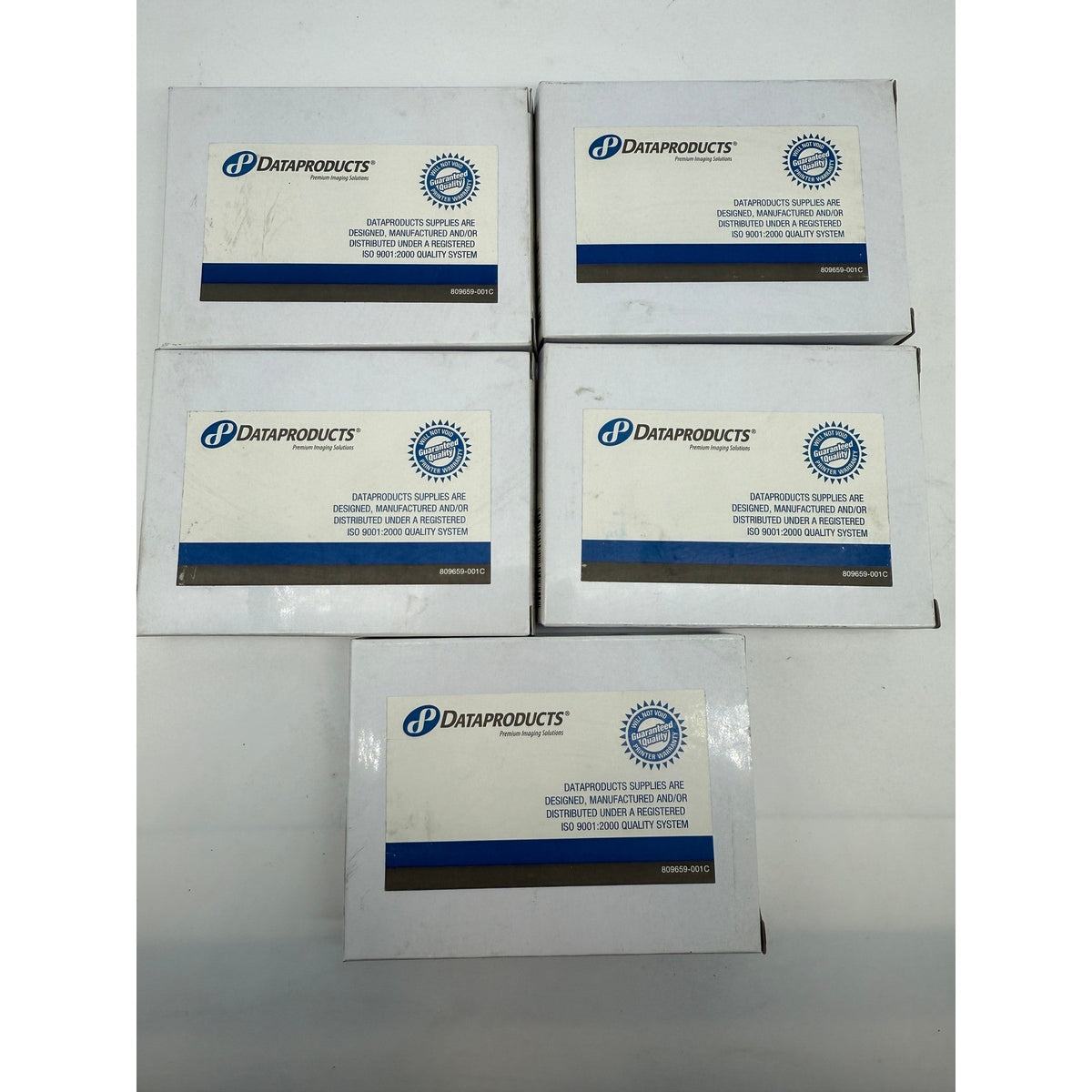 5 Pack Dataproducts R2087 Ribbon Black/Red Compatible Epson ERC-02 EXP