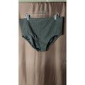 Lands' End Women's 18 Shine High Waisted Black Bikini Bottom