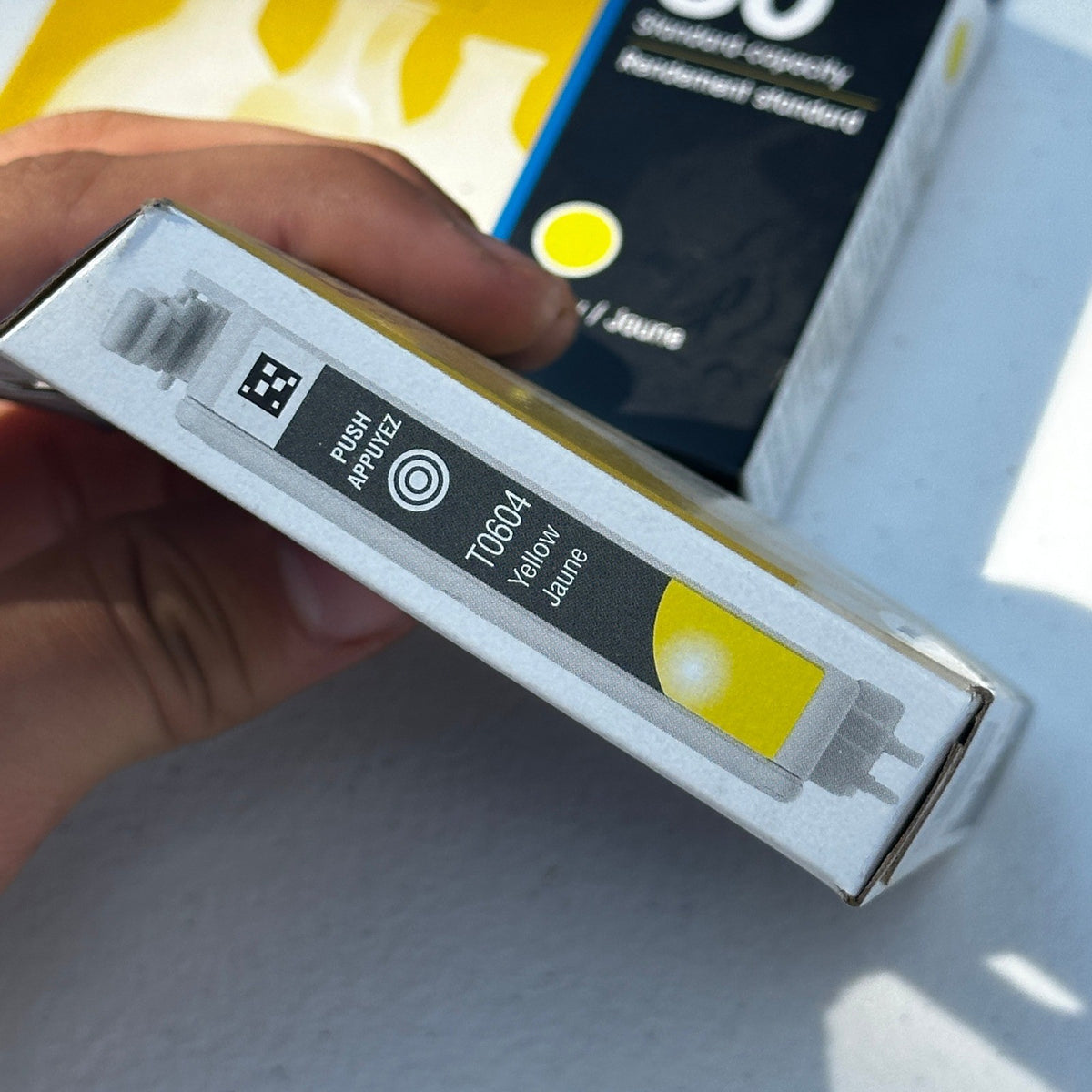 Set of 4 Epson 60 T060420 Yellow Ink Cartridge EXP 01/2026 Standard Capacity