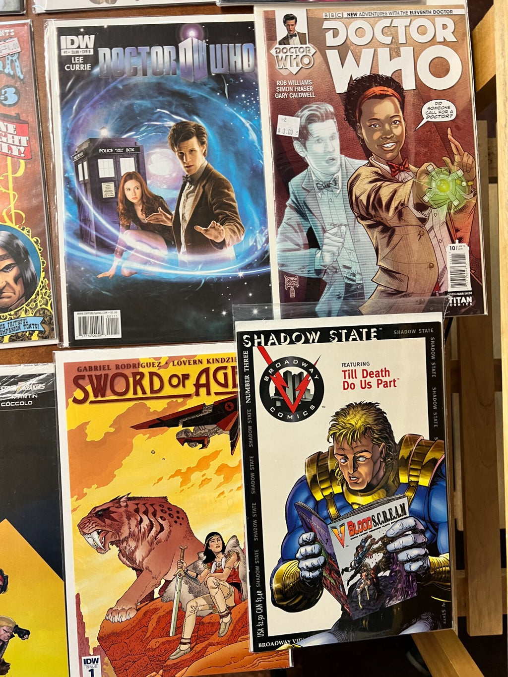 Lot of 12 | Moonshadow, Out There, Midnighter, Doctor Who, Sword of Ages, Shadow
