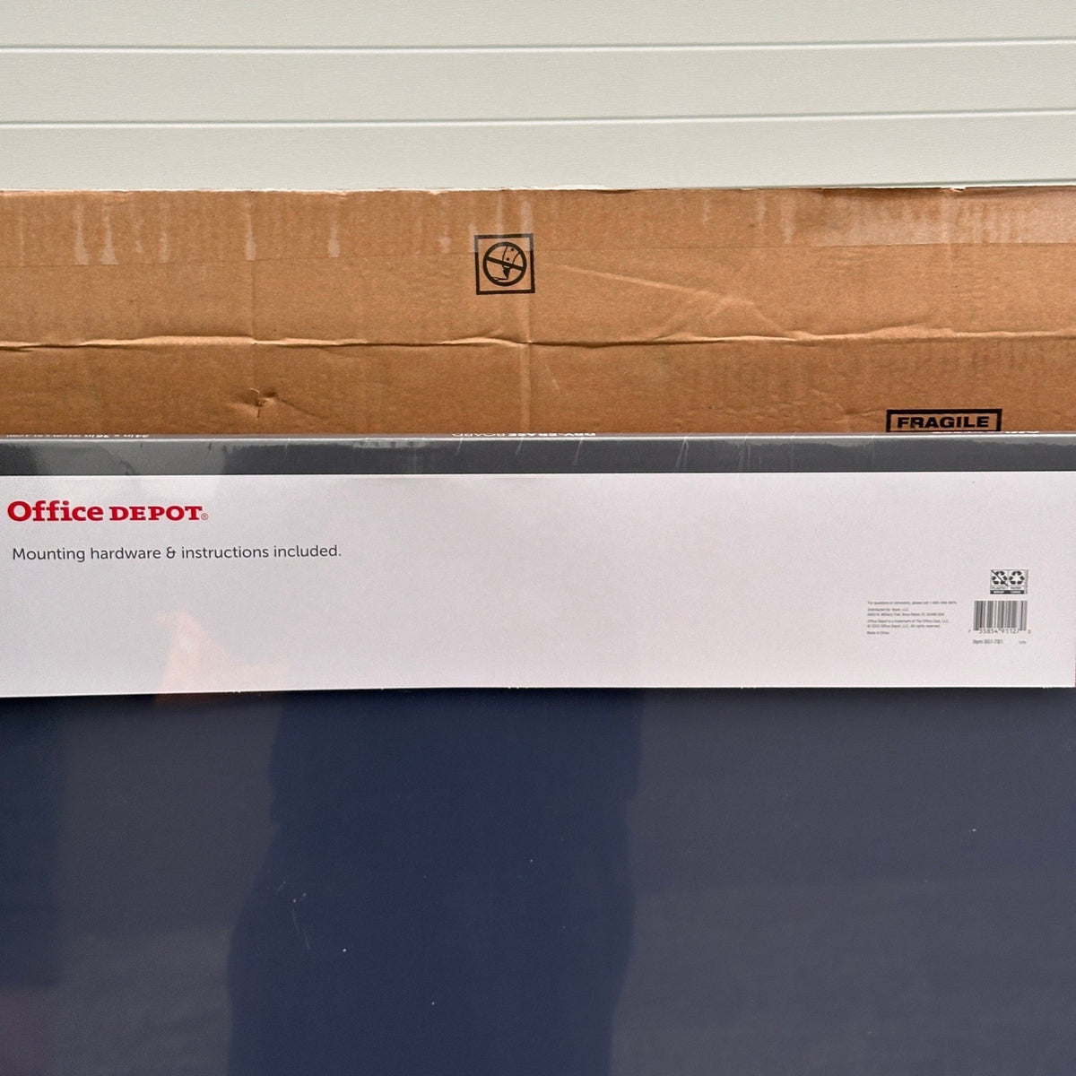 Pack of 4 Office Depot Non-Magnetic Melamine Dry-Erase Whiteboard, 24" x 36"