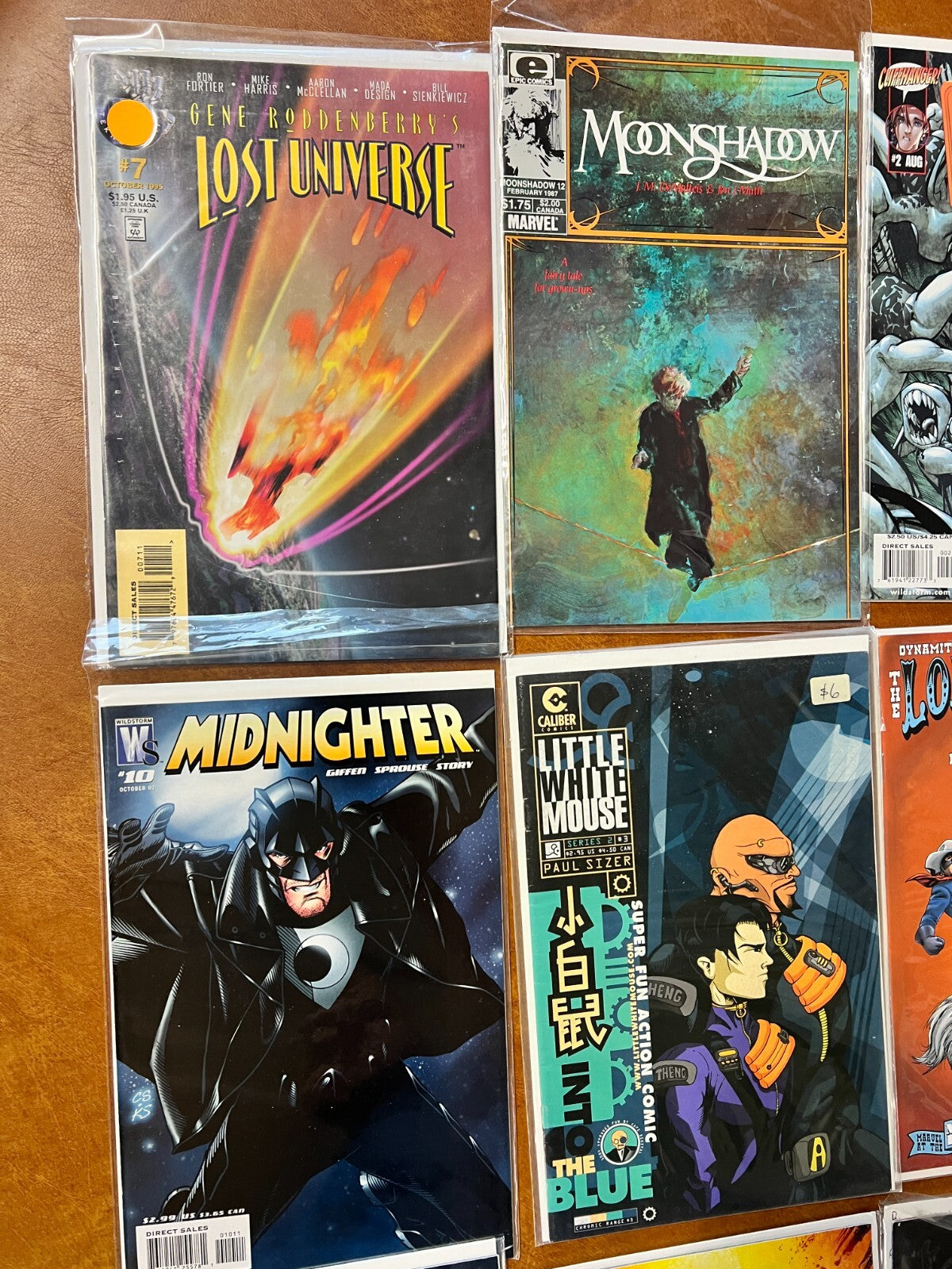 Lot of 12 | Moonshadow, Out There, Midnighter, Doctor Who, Sword of Ages, Shadow