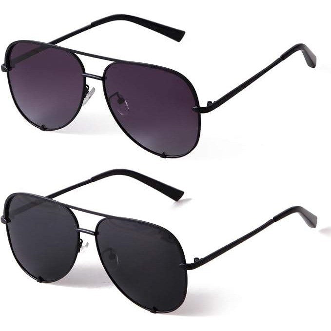 MSRP $26 SORVINO Oversized Aviator Sunglasses for Women Men Big Large UV