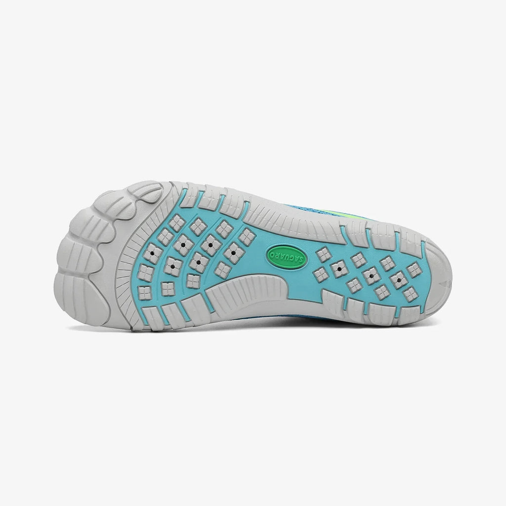 Saguaro Dive IV Blue Barefoot Water Shoes US Women's 11.5-12 / Men's 9.5-10