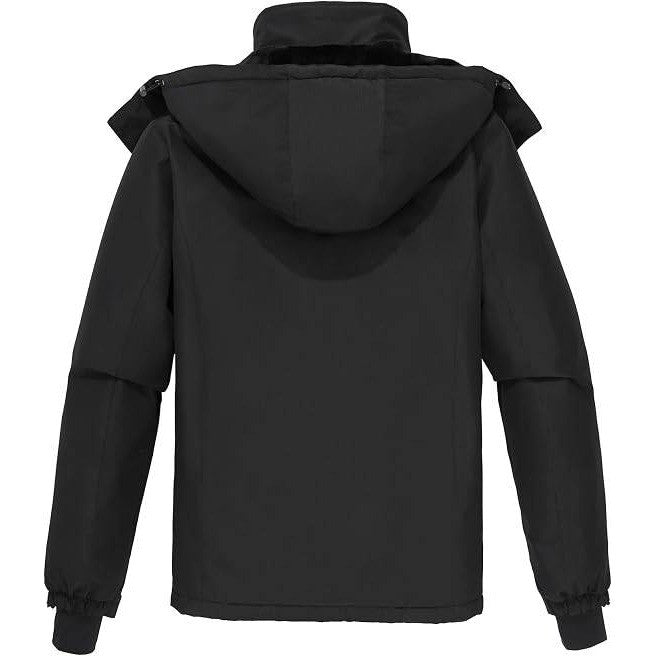 MSRP $65 CAMEL CROWN Men's XXL Black Mountain Snow Waterproof Ski Jacket