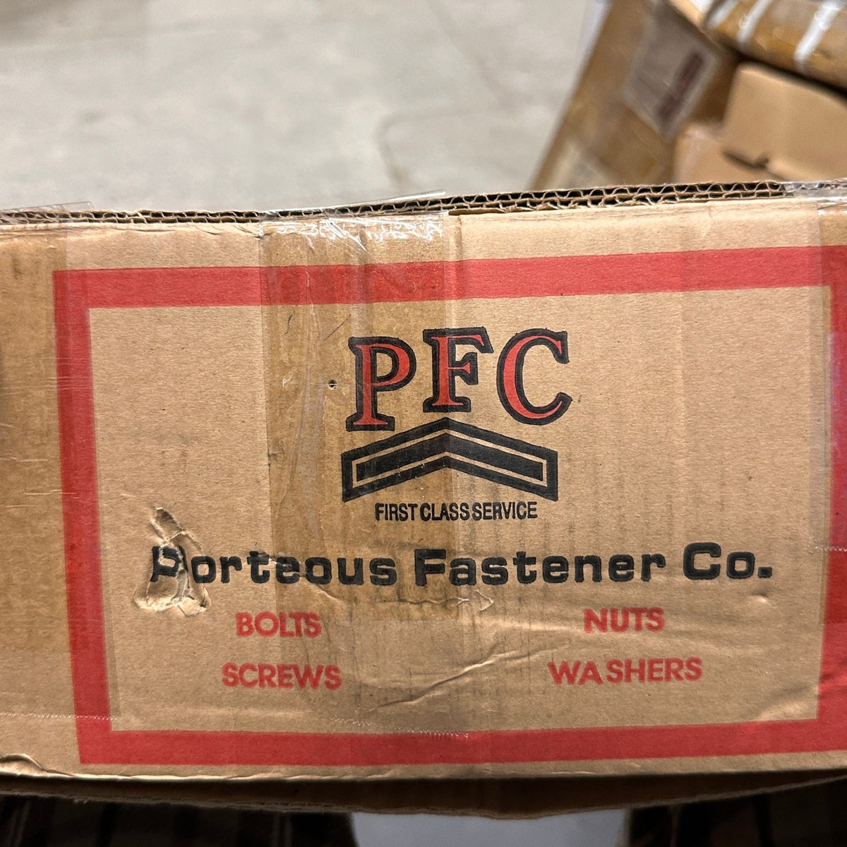 Pack of 300 PFC 5/16-18 x 9 Carriage Bolts Coarse Zinc