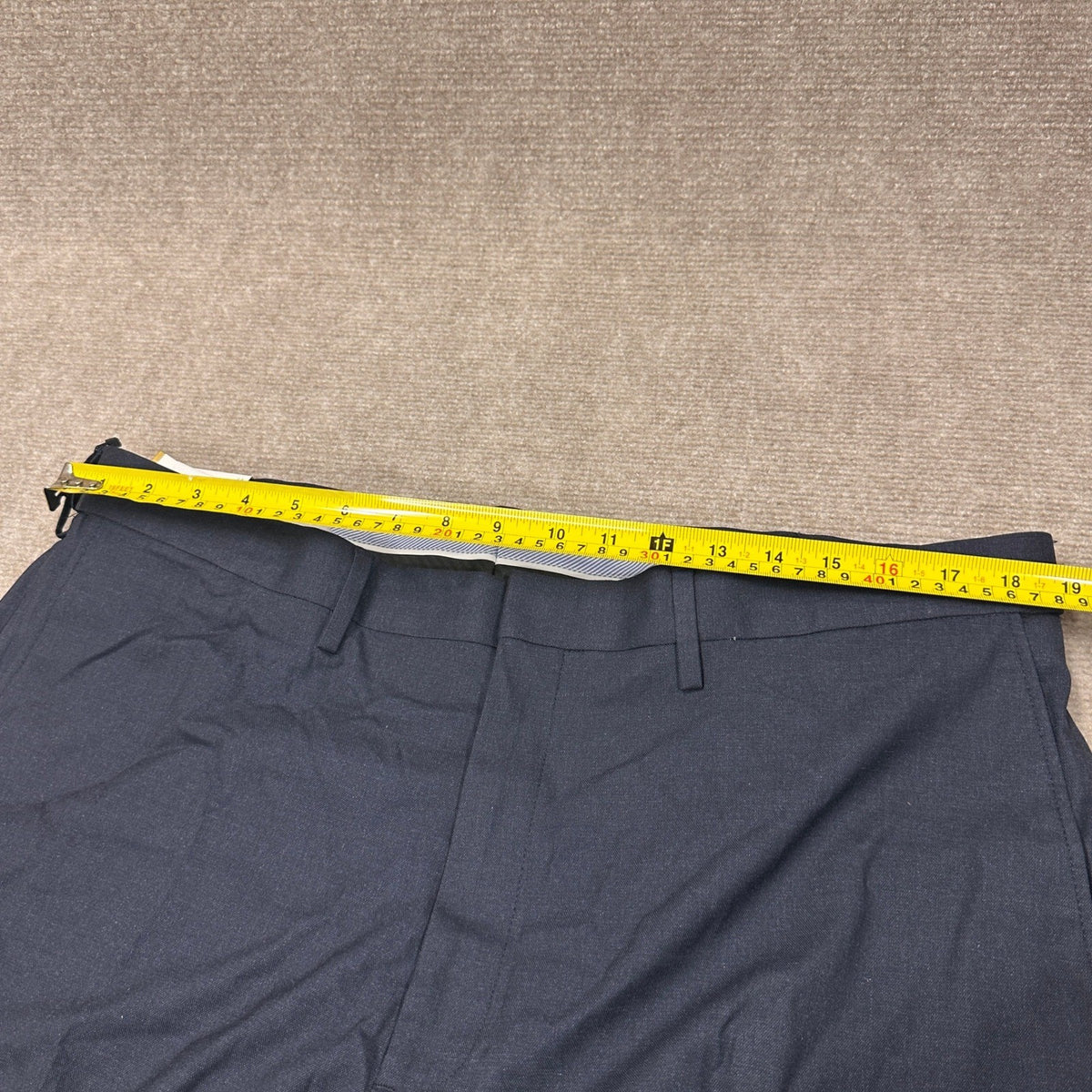 MSRP $100 J.M. Haggar HY00182 Men Classic Fit 40x29 Dark Navy Suit Pants Premium