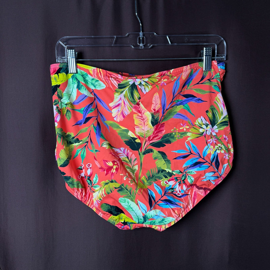 Lands' End Women's XS-L, S-M LONG High Waist Classic Bikini Bottoms Chlorine Res