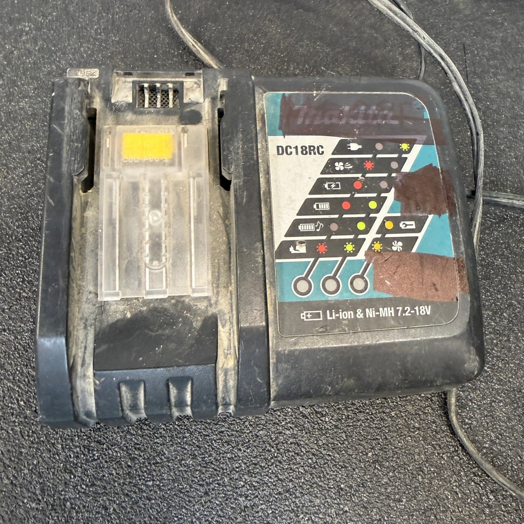 Makita DC18RC 18V Lithium‑Ion Rapid Optimum Charger